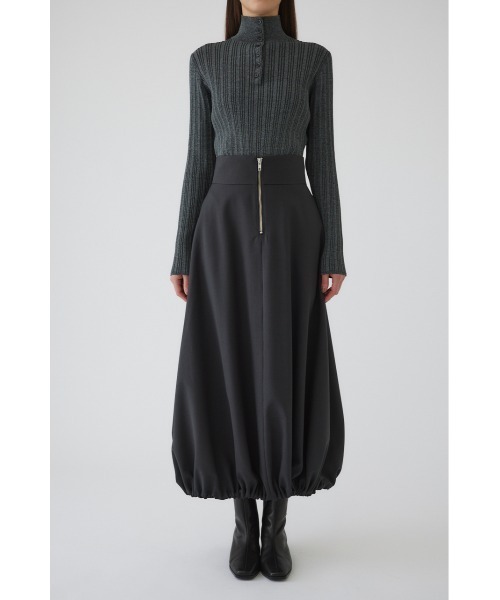 RIM.ARK(リムアーク)の「2way volume SK ツーウェイボリュームスカート(スカート・レディース・ライトブラウン/ブラック/グレー・36/38)」の4枚目の写真