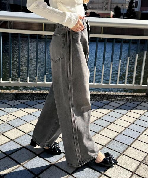 WEGO（ウィゴー）の「WEGO/【25年春夏新作】ダブルリボンポインテッドシューズ（パンプス・レディース・ブラウン/ブラック・MEDIUM/LARGE）」の21枚目の写真