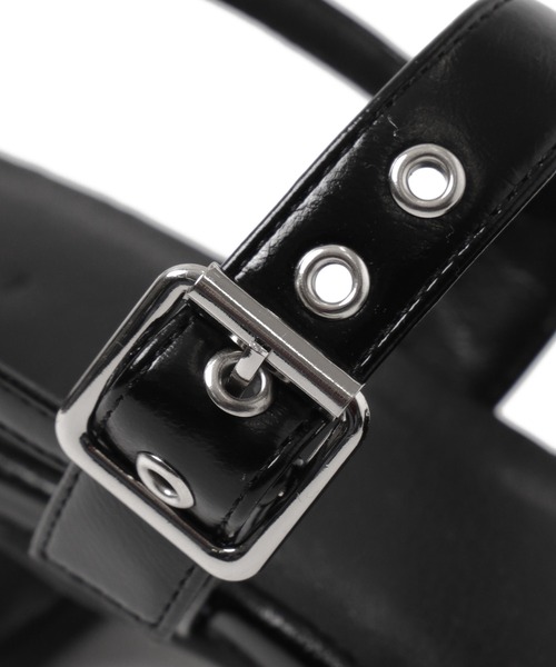 WEGO（ウィゴー）の「WEGO/【25年春夏新作】ダブルリボンポインテッドシューズ（パンプス・レディース・ブラウン/ブラック・MEDIUM/LARGE）」の8枚目の写真