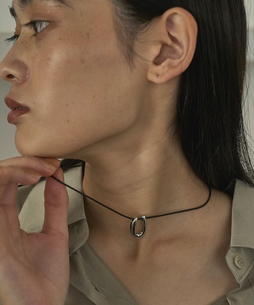 marjour(マージュール)の「U CODE NECKLACE(ネックレス・レディース・ゴールド/シルバー・FREE)」の6枚目の写真
