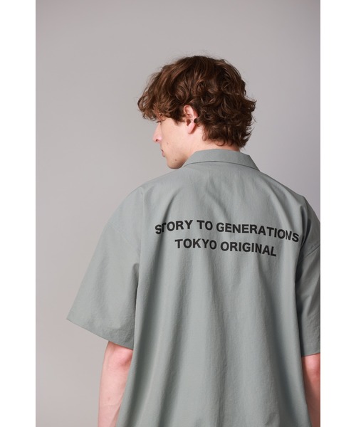 WHIZLIMITED(ウィズリミテッド)の「COACH SHIRT(シャツ/ブラウス・メンズ・ブラック/グリーン系・MEDIUM/LARGE)」の4枚目の写真