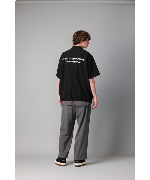 WHIZLIMITED(ウィズリミテッド)の「COACH SHIRT(シャツ/ブラウス・メンズ・ブラック/グリーン系・MEDIUM/LARGE)」の8枚目の写真