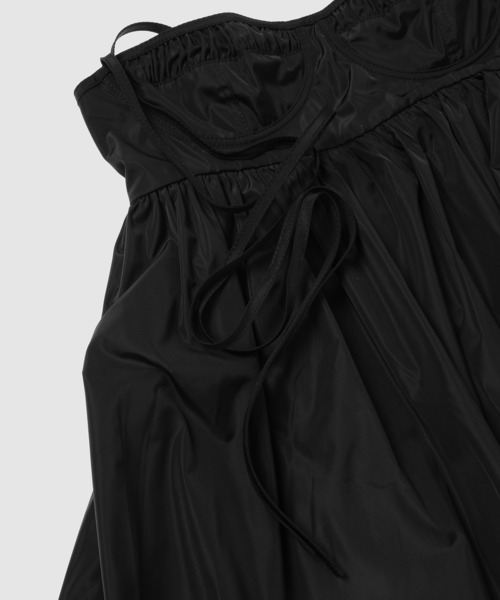 CECILIE BAHNSEN（セシリー バンセン）の「RALETTE DRESS WITH GATHERED SKIRT（ドレス・レディース・ブラック・6/8）」の7枚目の写真