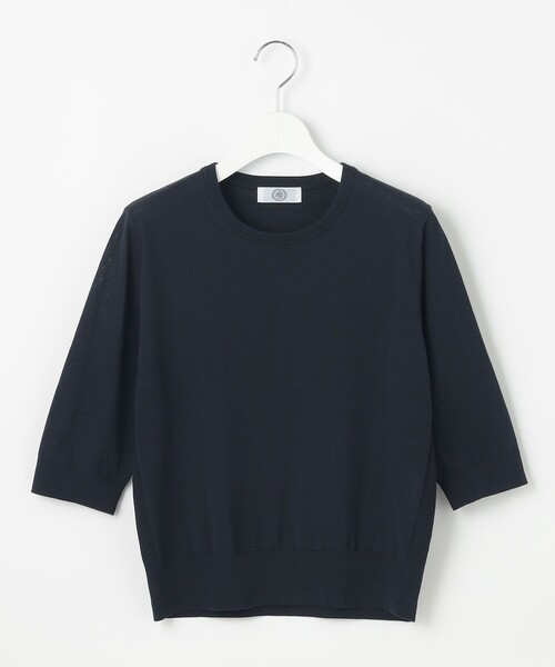 ニット セーター 「洗える」BASIC HT-COTTON クルーネック ニット レディース 洗える】BASIC HT-COTTON クルーネック ニット / J.PRESS LADIES