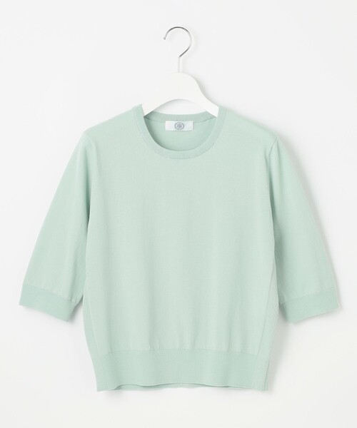 【洗える】BASIC HT COTTON クールネック プルオーバー J.PRESS｜【洗える】BASIC HT COTTON クールネック プルオーバー