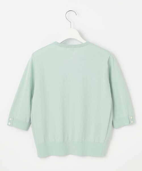 セール】【洗える】BASIC HT COTTON クールネック プルオーバー