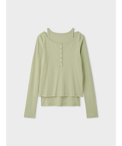 シアーレイヤードTOPS(カットソー)｜トップス｜MIESROHE