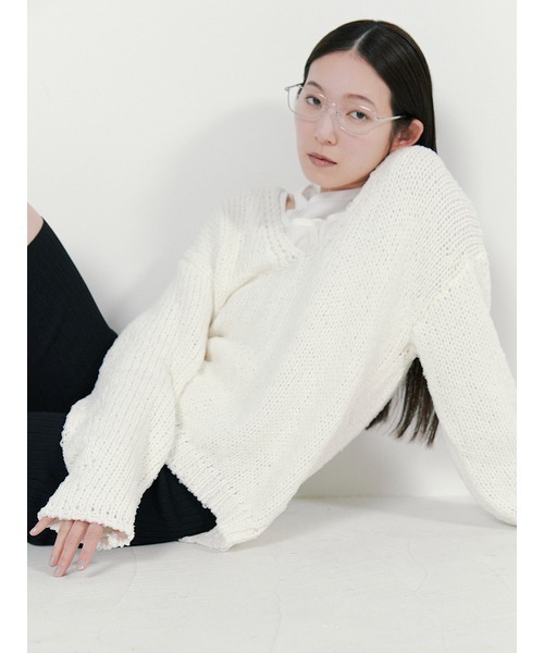 MIESROHE（ミースロエ）の「シアーレイヤードＴＯＰＳ（Tシャツ/カットソー・レディース・ライム/グレー/ホワイト/レッド・FREE）」の5枚目の写真