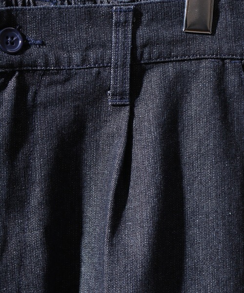 SUGGESTION(サジェッション)の「Wide slacks / ワイドスラックスパンツ unisex(スラックス・メンズ・ネイビー/グレー/ブラック/ブルーグレー・L/M)」の9枚目の写真