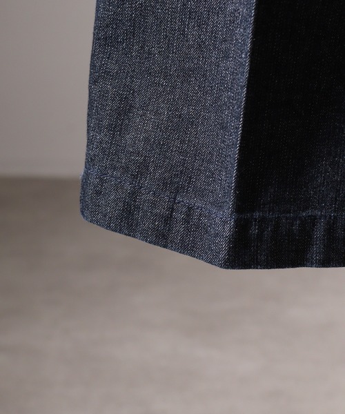 SUGGESTION(サジェッション)の「Wide slacks / ワイドスラックスパンツ unisex(スラックス・メンズ・ネイビー/グレー/ブラック/ブルーグレー・L/M)」の11枚目の写真