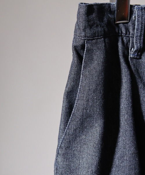 SUGGESTION(サジェッション)の「Wide slacks / ワイドスラックスパンツ unisex(スラックス・メンズ・ネイビー/グレー/ブラック/ブルーグレー・L/M)」の10枚目の写真