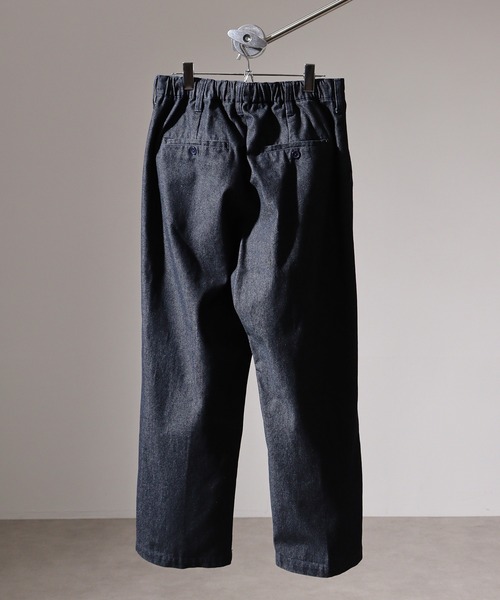 SUGGESTION(サジェッション)の「Wide slacks / ワイドスラックスパンツ unisex(スラックス・メンズ・ネイビー/グレー/ブラック/ブルーグレー・L/M)」の12枚目の写真