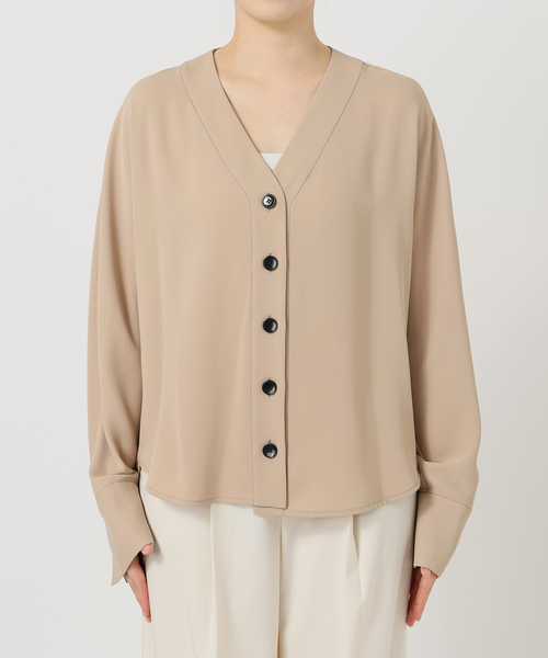 Noble（ノーブル）の「《追加2》エステルダブルクロスカーデブラウス