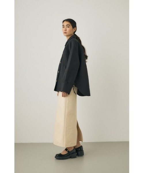 M_（エムアンダーバー）の「【M_】OGC QUILTING スカート（スカート・レディース・アイボリー/ブラック・1/2）」の8枚目の写真