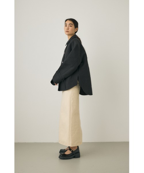 M_（エムアンダーバー）の「【M_】OGC QUILTING スカート（スカート・レディース・アイボリー/ブラック・1/2）」の9枚目の写真