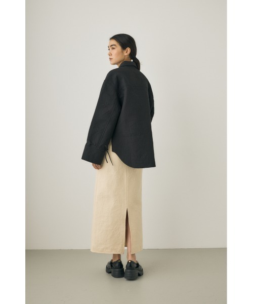 M_（エムアンダーバー）の「【M_】OGC QUILTING スカート（スカート・レディース・アイボリー/ブラック・1/2）」の10枚目の写真