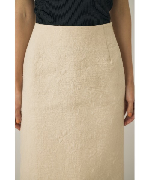 M_（エムアンダーバー）の「【M_】OGC QUILTING スカート（スカート・レディース・アイボリー/ブラック・1/2）」の14枚目の写真