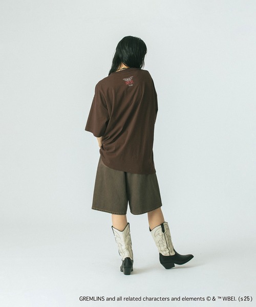 ROSE BUD（ローズバッド）の「【WEB・一部店舗限定/ROSE BUD LIMITED】GREMLINS  BIG TEE（Tシャツ/カットソー・レディース・ブラウン/ホワイト/グレー・ONE SIZE）」の7枚目の写真