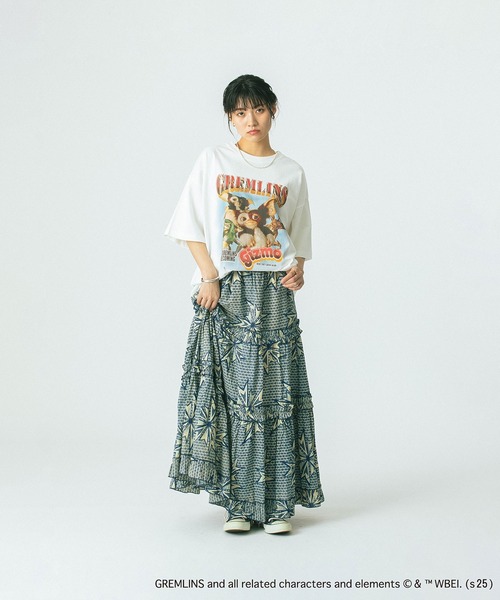 ROSE BUD（ローズバッド）の「【WEB・一部店舗限定/ROSE BUD LIMITED】GREMLINS  BIG TEE（Tシャツ/カットソー・レディース・ブラウン/ホワイト/グレー・ONE SIZE）」の13枚目の写真
