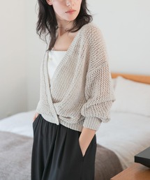 URBAN RESEARCH | 透かし柄2WAYニットカーディガン(カーディガン/ボレロ)