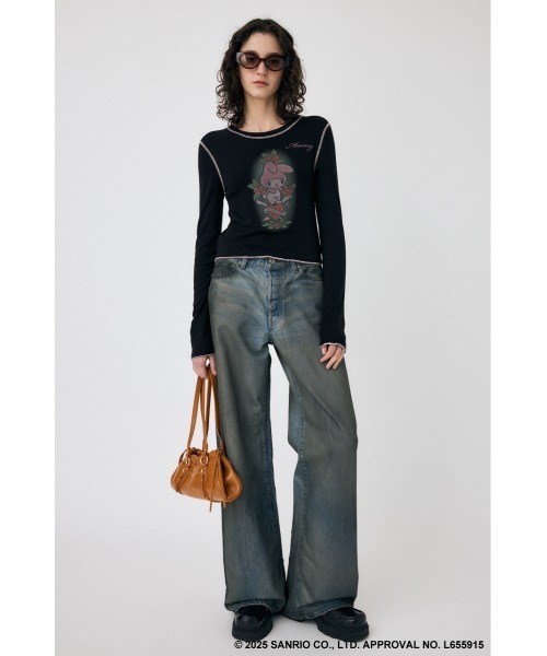 MIDRISE RUSTER BAGGY（デニムパンツ）｜MOUSSY（マウジー）の