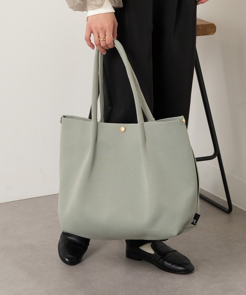 ROOTOTE(ルートート)の「【ROOTOTE】トートバッグ LT.ミディアム.ルフル-B ※(トートバッグ・レディース・ブラック/ベージュ/グレー/アイボリー・FREE)」の19枚目の写真