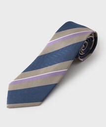ストラップ柄ネクタイ ヘリンボン／レジメンタル