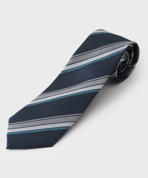 THE SHOP TK （ザ ショップ ティーケー ）の「ストラップ柄ネクタイ ヘリンボン／レジメンタル（ネクタイ・メンズ・ベージュ系2/ピンク/ブルー系2/ピンク系その他/グレー系4/ネイビー系5・00）」の4枚目の写真