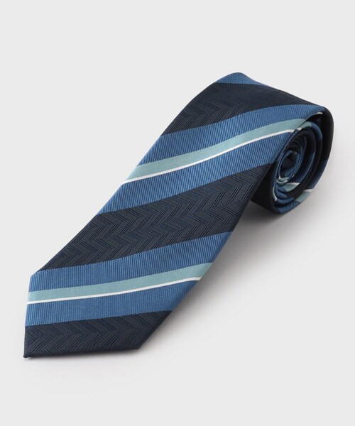 THE SHOP TK （ザ ショップ ティーケー ）の「ストラップ柄ネクタイ ヘリンボン／レジメンタル（ネクタイ・メンズ・ベージュ系2/ピンク/ブルー系2/ピンク系その他/グレー系4/ネイビー系5・00）」の11枚目の写真