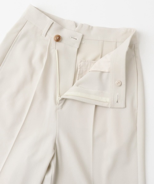 URBAN RESEARCH ROSSO WOMEN（アーバンリサーチ　ロッソ）の「ヘリンボーンラップストレートパンツ（その他パンツ・レディース・アイボリー/チャコールグレー・38/36）」の20枚目の写真