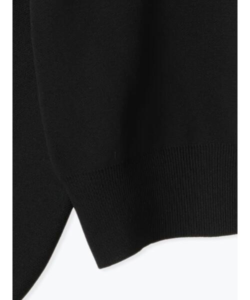 Lugnoncure（ルノンキュール）の「スタンドネックニットトラックジャケット（ニット/セーター・レディース・モカ/ブラック/オフホワイト・F）」の18枚目の写真