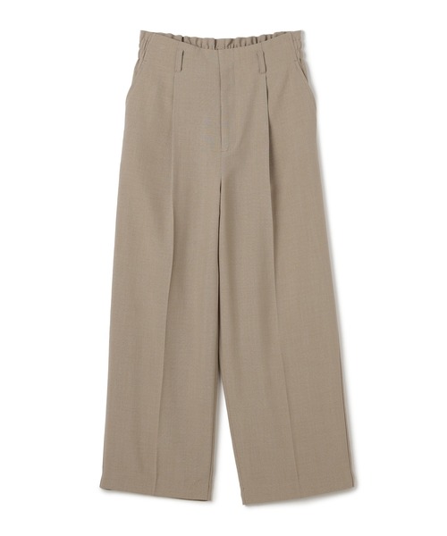 シワになりにくい》サマナチュラリネンライクセンタープレス