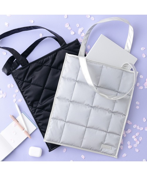 PC・タブレット用 ブラックトートバッグ セール】PCトートバッグ ブラック（PC・タブレットケース