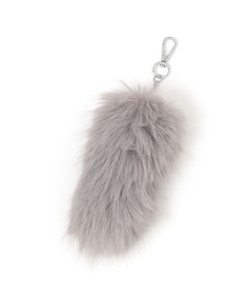 repipi armario（レピピ アルマリオ）の「フェイクファーミニテールチャーム（キーホルダー・キッズ・グレー/ブルー/ホワイト/ピンク/オレンジ系その他/フューシャピンク/ライトグレー・FREE）」の14枚目の写真