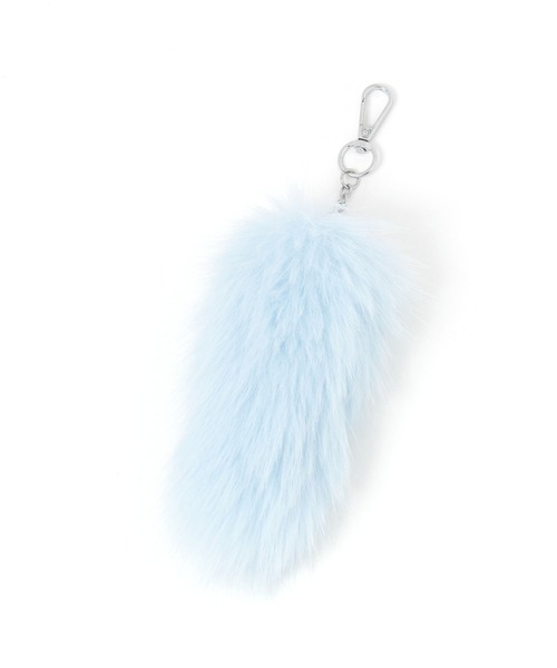 repipi armario（レピピ アルマリオ）の「フェイクファーミニテールチャーム（キーホルダー・キッズ・グレー/ブルー/ホワイト/ピンク/オレンジ系その他/フューシャピンク/ライトグレー・FREE）」の15枚目の写真