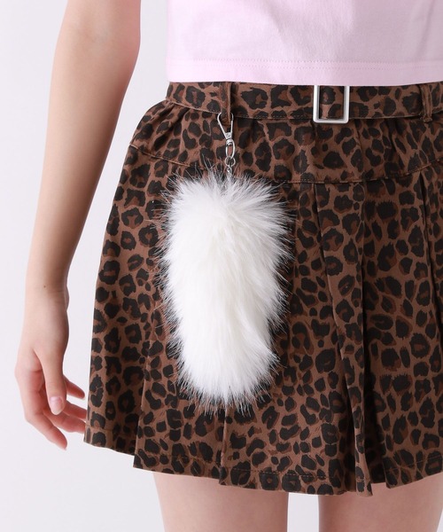 repipi armario（レピピ アルマリオ）の「フェイクファーミニテールチャーム（キーホルダー・キッズ・グレー/ブルー/ホワイト/ピンク/オレンジ系その他/フューシャピンク/ライトグレー・FREE）」の12枚目の写真