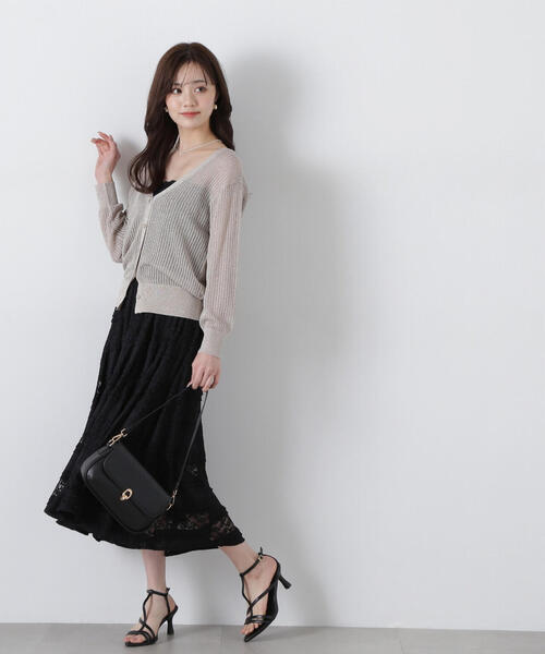 PROPORTION BODY DRESSING(プロポーションボディドレッシング)の「マルチWAYレーススカート / 1215120403(スカート・レディース・ホワイト/ブラック・SMALL/MEDIUM)」の9枚目の写真