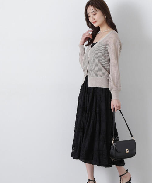 PROPORTION BODY DRESSING(プロポーションボディドレッシング)の「マルチWAYレーススカート / 1215120403(スカート・レディース・ホワイト/ブラック・SMALL/MEDIUM)」の10枚目の写真