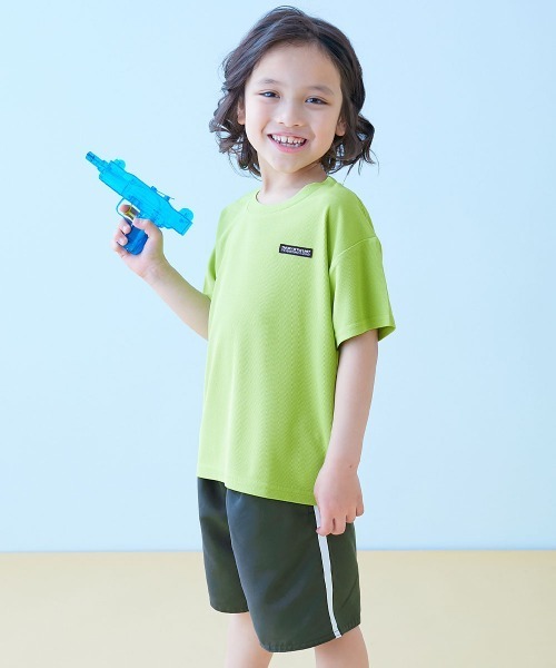 セール】UVカット ラッシュTシャツ&ラインサーフパンツ セットアップ