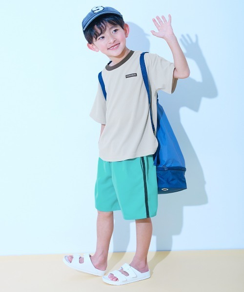 セール】UVカット ラッシュTシャツ&ラインサーフパンツ セットアップ