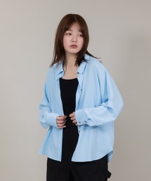 meeny miny | 【meeny miny】【UV】ヨガインストラクター監修　美痩着る日焼け止めラフシャツ(シャツ/ブラウス)