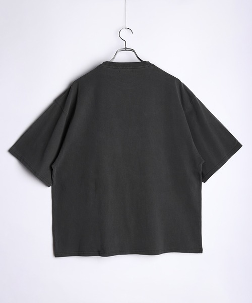 WESTSEA(ウエストシー)の「花柄プリント ピグメント加工 半袖Tシャツ(Tシャツ/カットソー・メンズ・チャコール/ブラック系その他/グレー系その他/グレー系その他2/ブラック/ブラック系その他2/チャコールグレー/ブラック系その他3・M/L)」の10枚目の写真