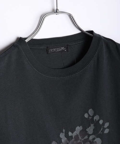 WESTSEA(ウエストシー)の「花柄プリント ピグメント加工 半袖Tシャツ(Tシャツ/カットソー・メンズ・チャコール/ブラック系その他/グレー系その他/グレー系その他2/ブラック/ブラック系その他2/チャコールグレー/ブラック系その他3・M/L)」の19枚目の写真