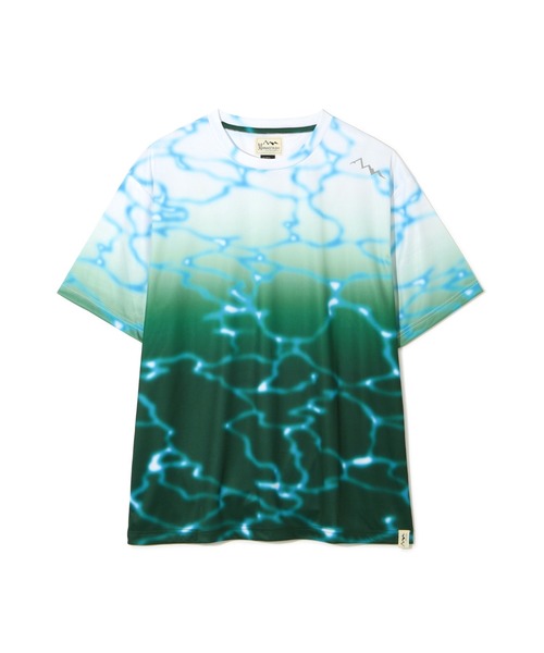 MANASTASH(マナスタッシュ)の「MANASTASH/マナスタッシュ/LITHIUM TIE DYE TOP(Tシャツ/カットソー・メンズ・グリーン/パープル/ブラック・S/M/L/XL)」の4枚目の写真