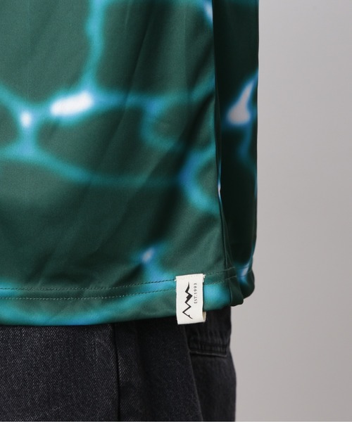 MANASTASH(マナスタッシュ)の「MANASTASH/マナスタッシュ/LITHIUM TIE DYE TOP(Tシャツ/カットソー・メンズ・グリーン/パープル/ブラック・S/M/L/XL)」の10枚目の写真