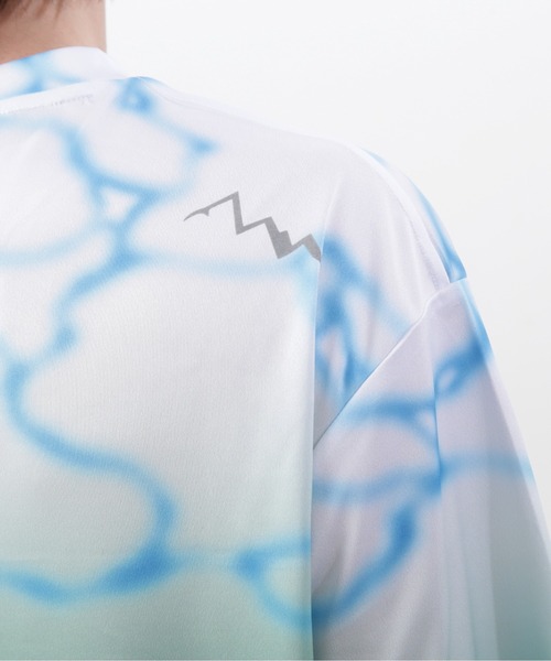 MANASTASH(マナスタッシュ)の「MANASTASH/マナスタッシュ/LITHIUM TIE DYE TOP(Tシャツ/カットソー・メンズ・グリーン/パープル/ブラック・S/M/L/XL)」の11枚目の写真