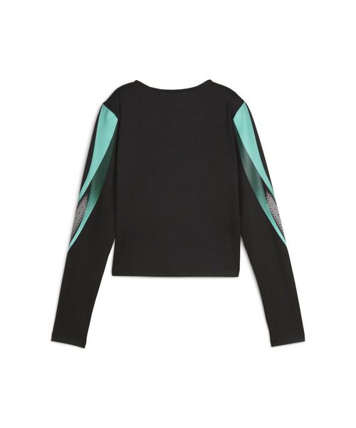 PUMA（プーマ）の「PUMA プーマ ウィメンズ デア トゥ グラフィック 長袖 Tシャツ（Tシャツ/カットソー・レディース・ライトグレー/ブラック・MEDIUM/SMALL/LARGE/X-SMALL）」の8枚目の写真