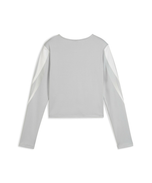 PUMA（プーマ）の「PUMA プーマ ウィメンズ デア トゥ グラフィック 長袖 Tシャツ（Tシャツ/カットソー・レディース・ライトグレー/ブラック・MEDIUM/SMALL/LARGE/X-SMALL）」の14枚目の写真