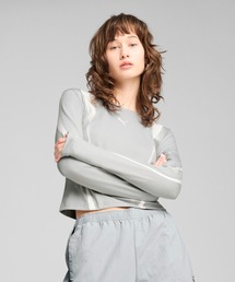 PUMA | PUMA プーマ ウィメンズ デア トゥ グラフィック 長袖 Tシャツ(Tシャツ/カットソー)