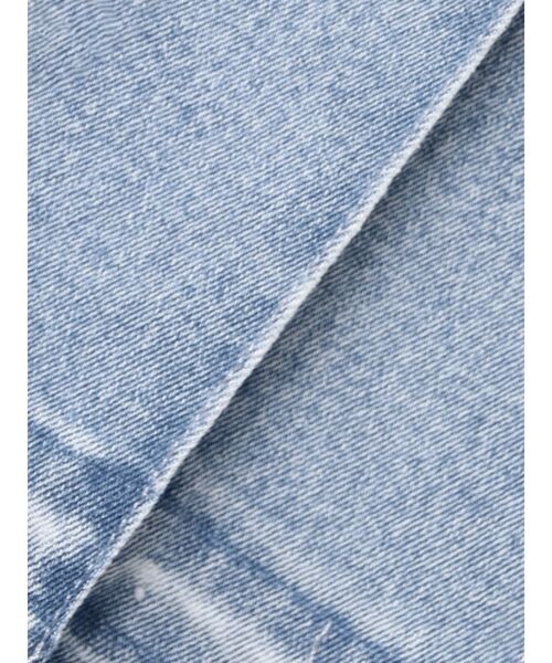 EATME（イートミー）の「【EATME×MARY QUANT】ウエストマークデニムプリーツスカート（セットアップ可能）（デニムスカート・レディース・ライトブルー/ブラック・MEDIUM/SMALL）」の8枚目の写真